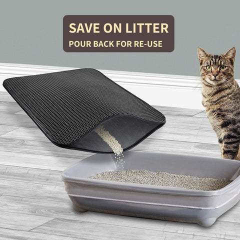 Leo's Paw - Tapis de litière imperméable pour chat