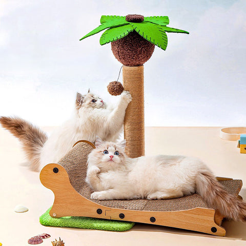 Leo's Paw - Cat Scratching Beach Lounge - Katzenurlaub, Urlaub zu Hause