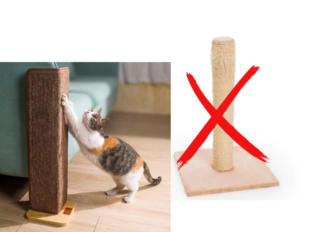 Leo's paw -furniture corner scratcher - Better than a scratching post