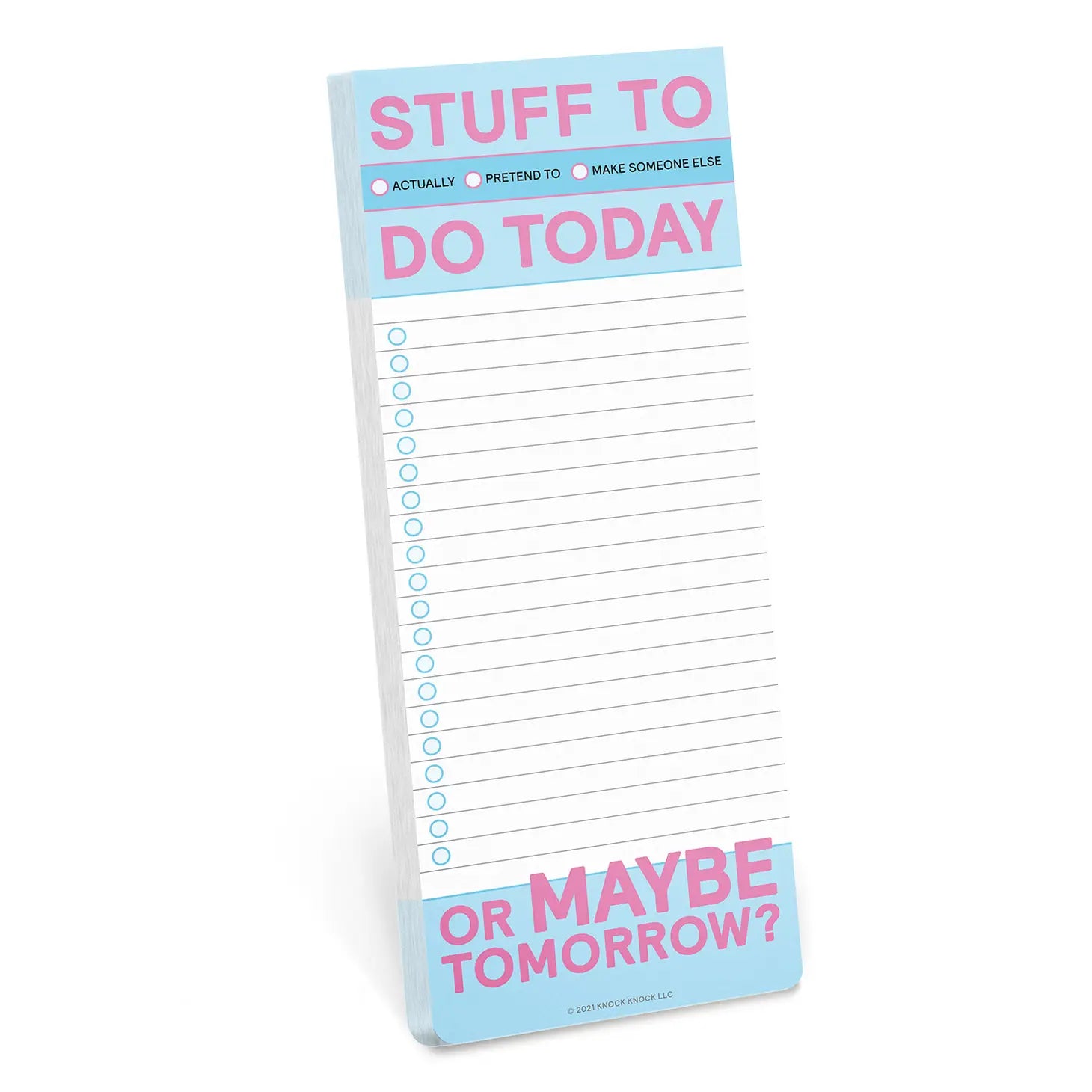 "Stuff To Do" Notepad