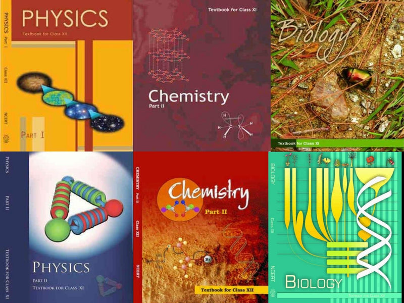 NCERT (PCB) Books Set for Class 11 12 (English Medium) Latest edit