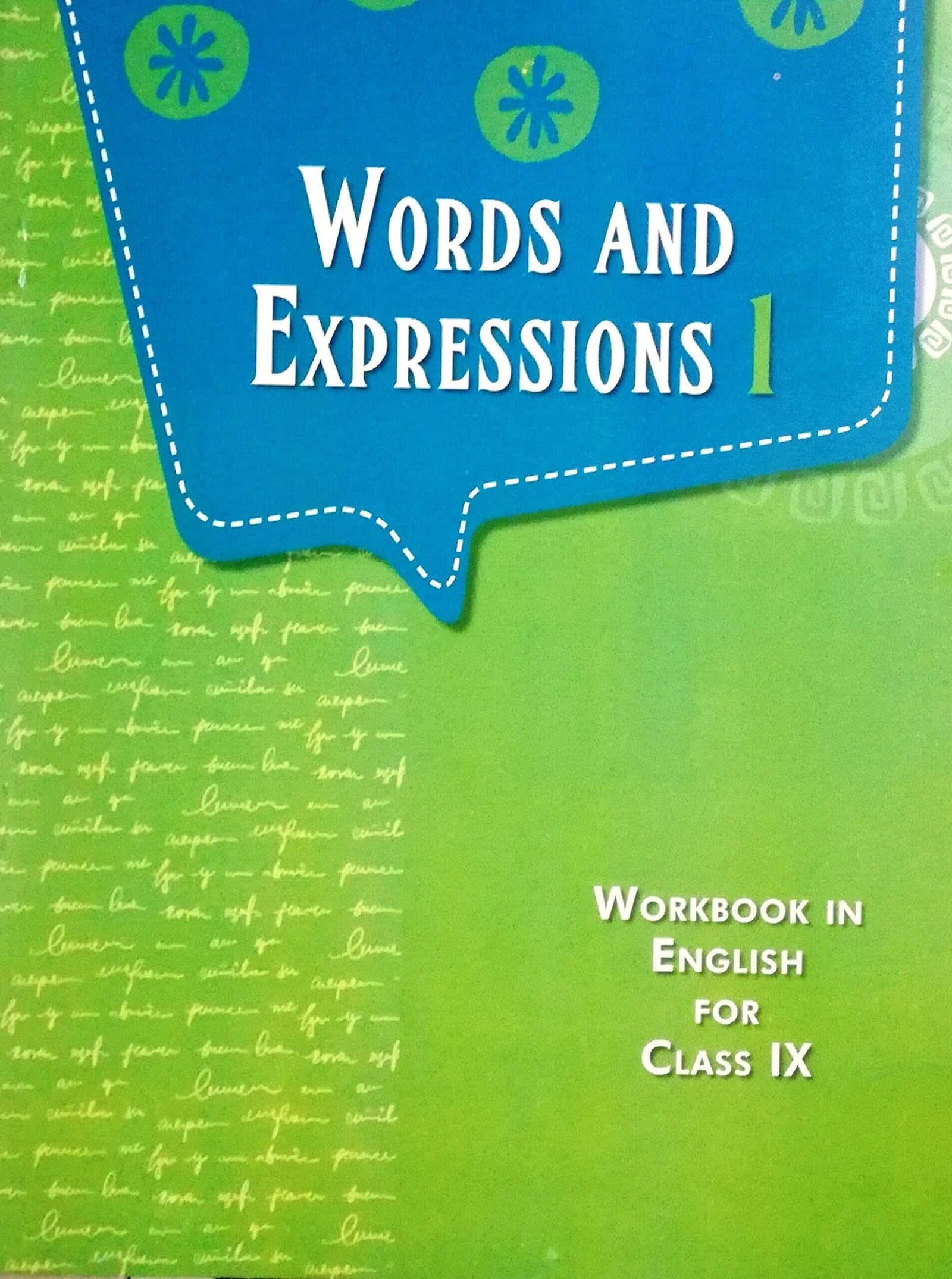 Workbook In English Grade 1