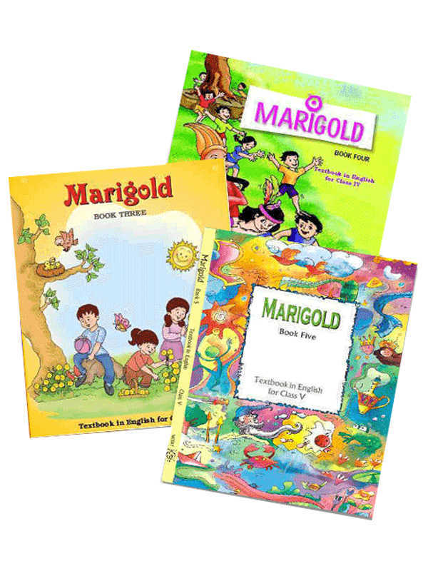 NCERT Marigold Books Set for Class -1 to 5 (English & Hindi Medium ...