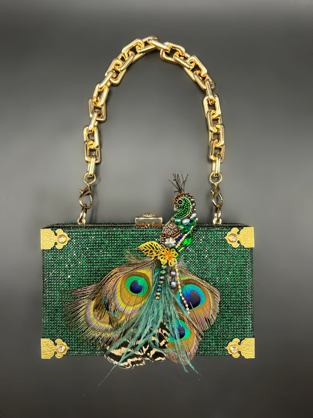 Glorious Green Peacock