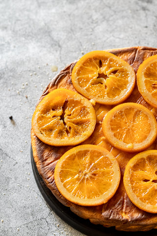 Orange and almond cake.