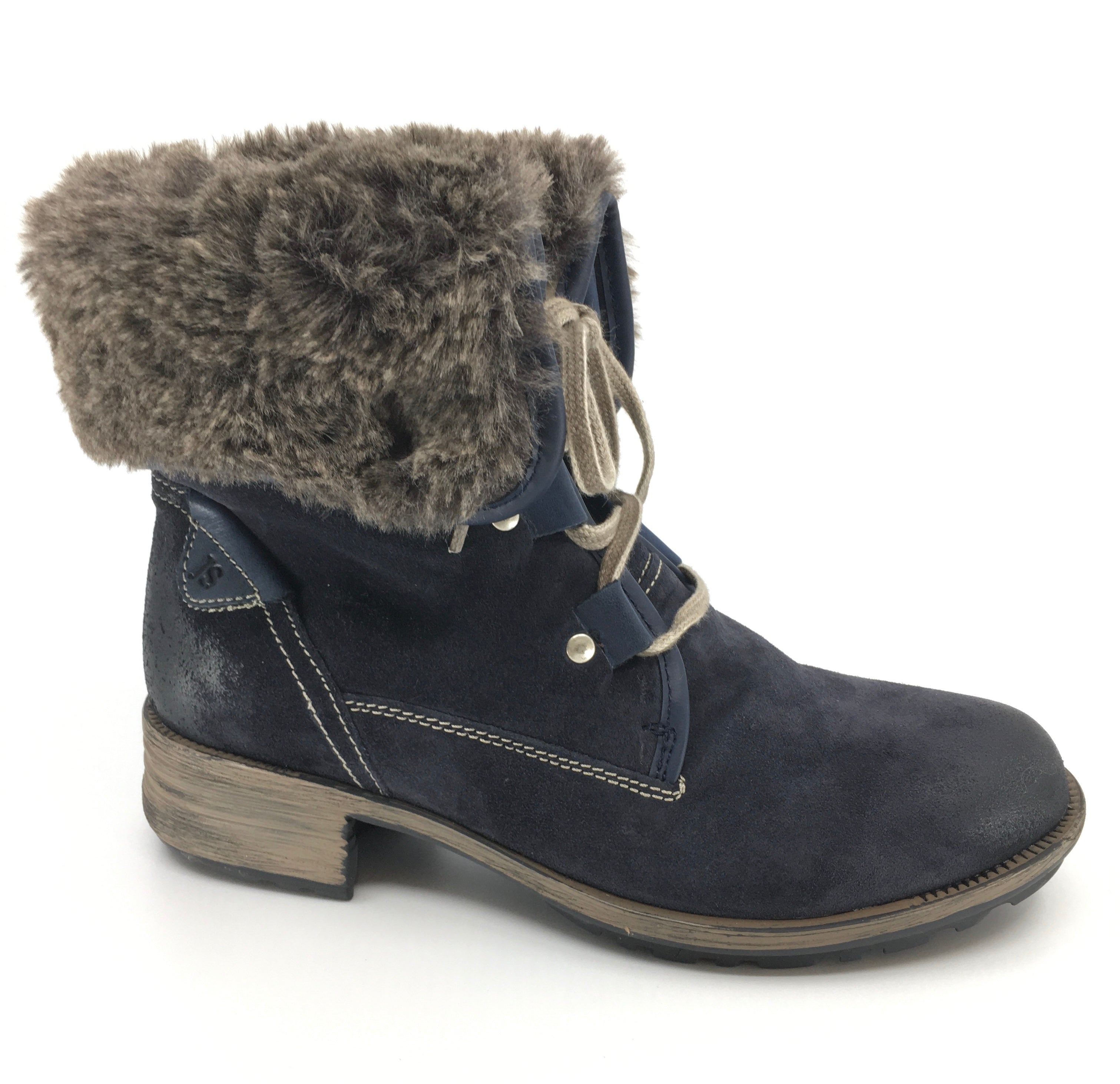 josef seibel navy boots