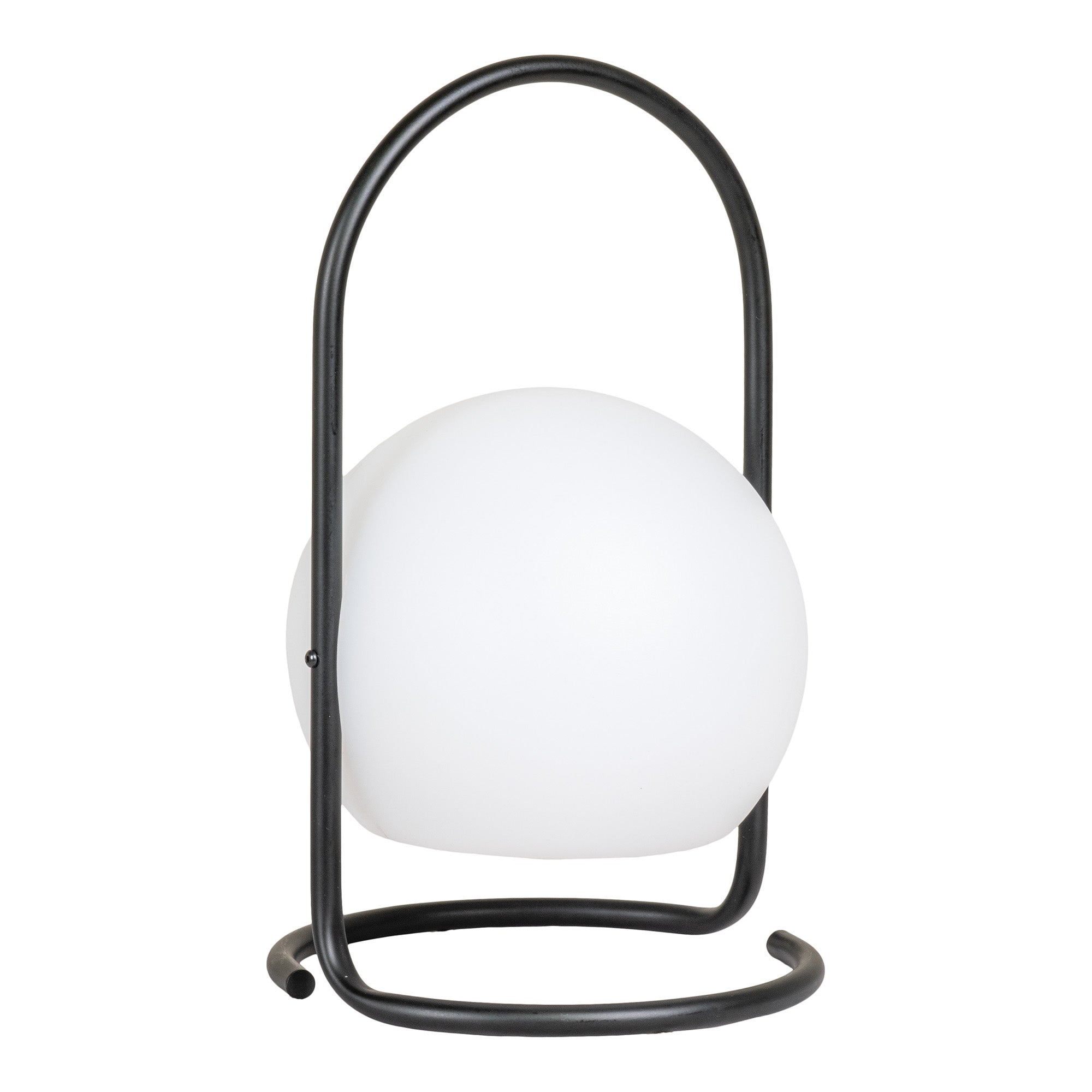 #3 - Cliff LED Bordlampe hvid/sort Genopladelig