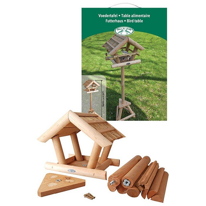 Billede af Garden Life - Fuglefoderhus Thatched samle selv H111 cm