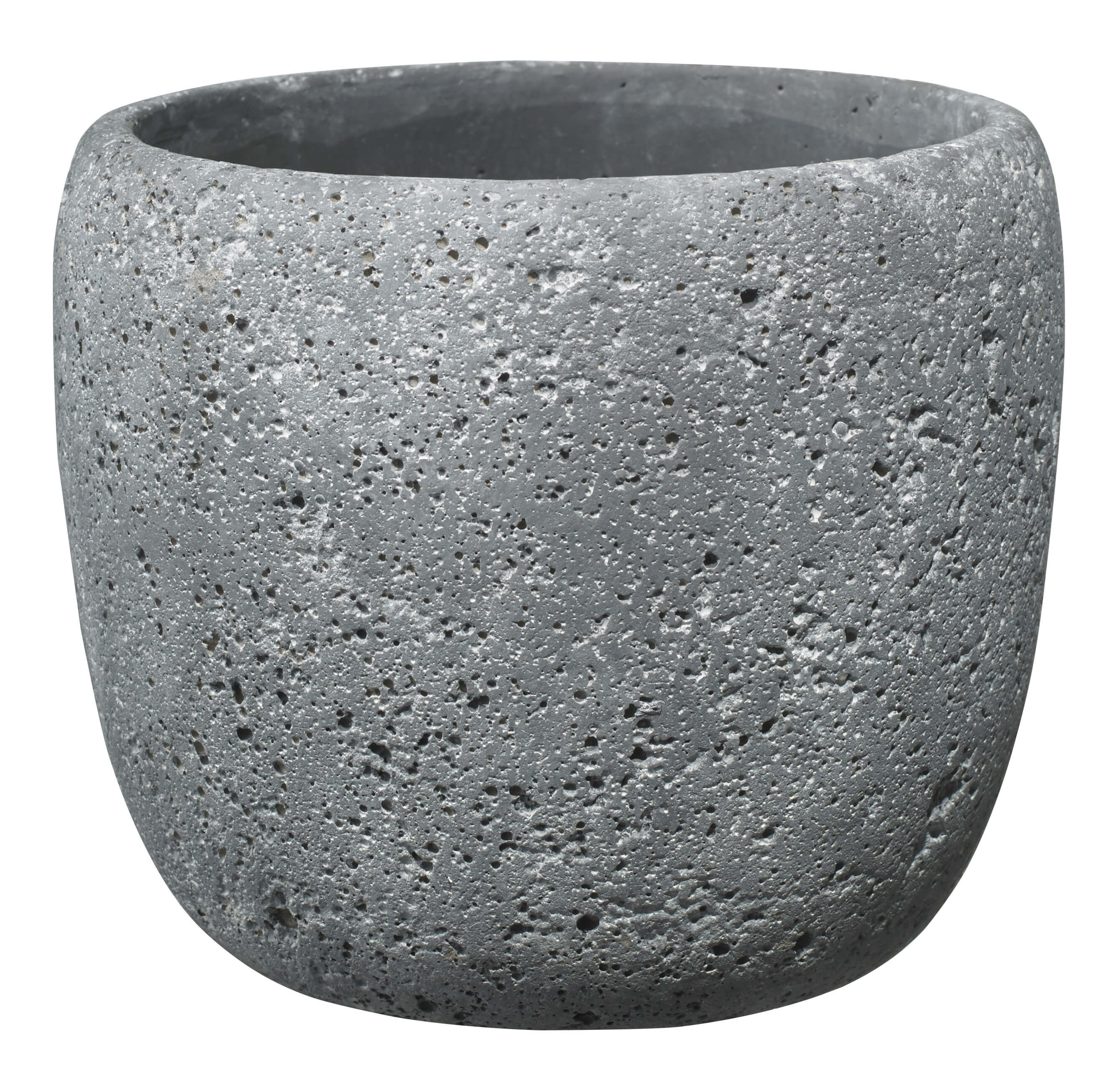 Soendgen Keramik - Bettona skjuler Ø14-Ø22 cm - Mørke grå - Ø15,5 H12,5 cm