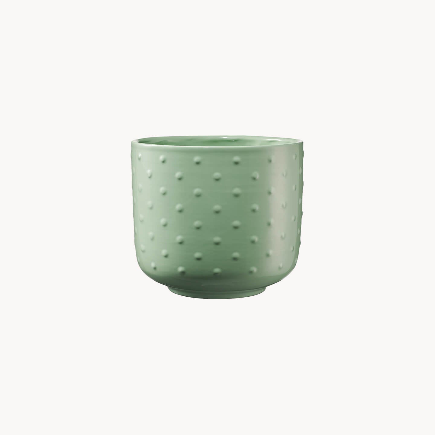 Billede af Soendgen Keramik - Baku Pearl Urtepotteskjuler, Celadon green 3 størrelser - H17 x Ø19 cm