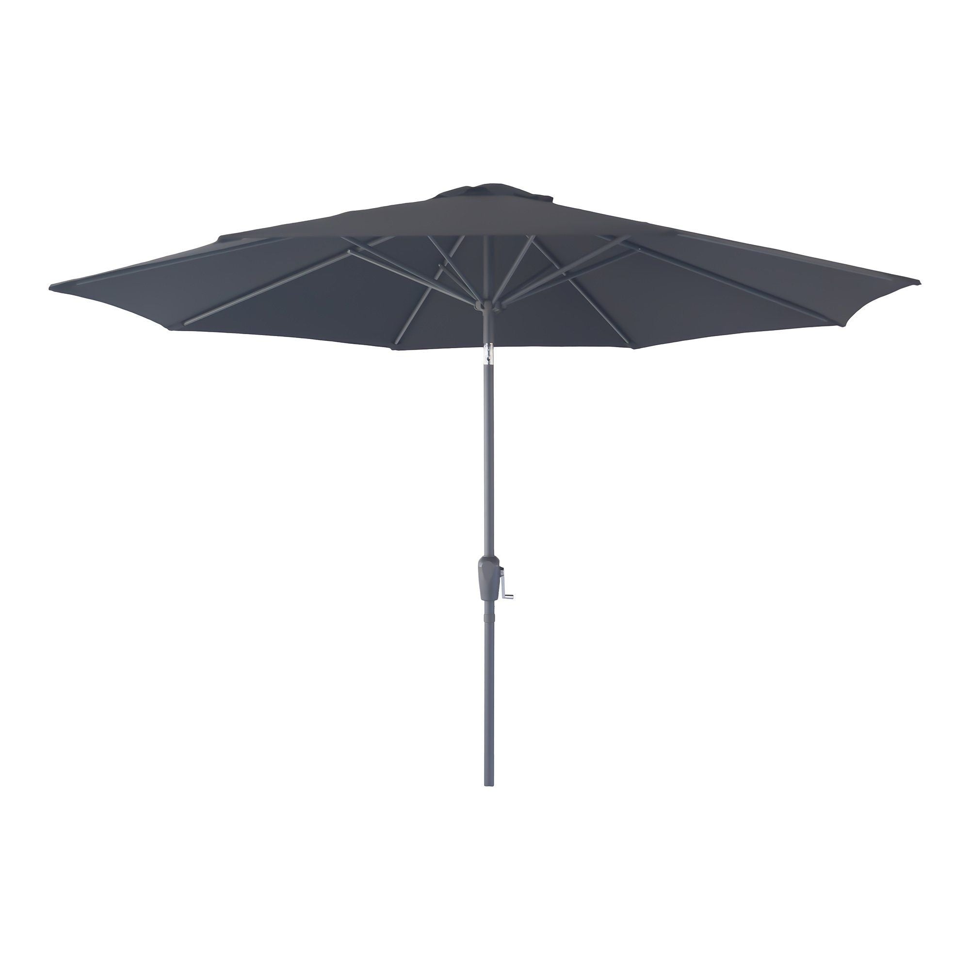 4: House Nordic - Houston Parasol - Sort - Ø:300cm