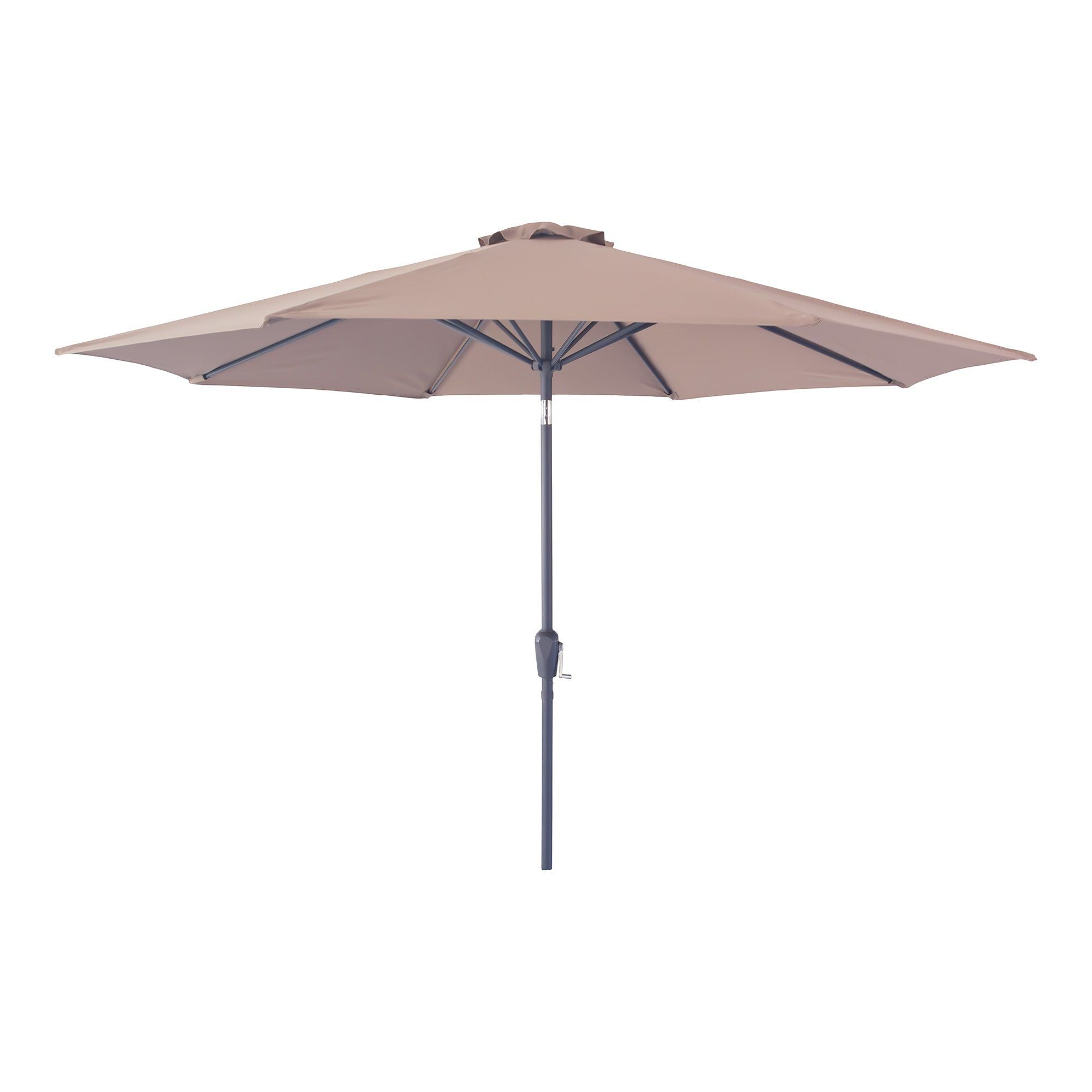 6: House Nordic - Houston Parasol - Taupe - Ø300cm