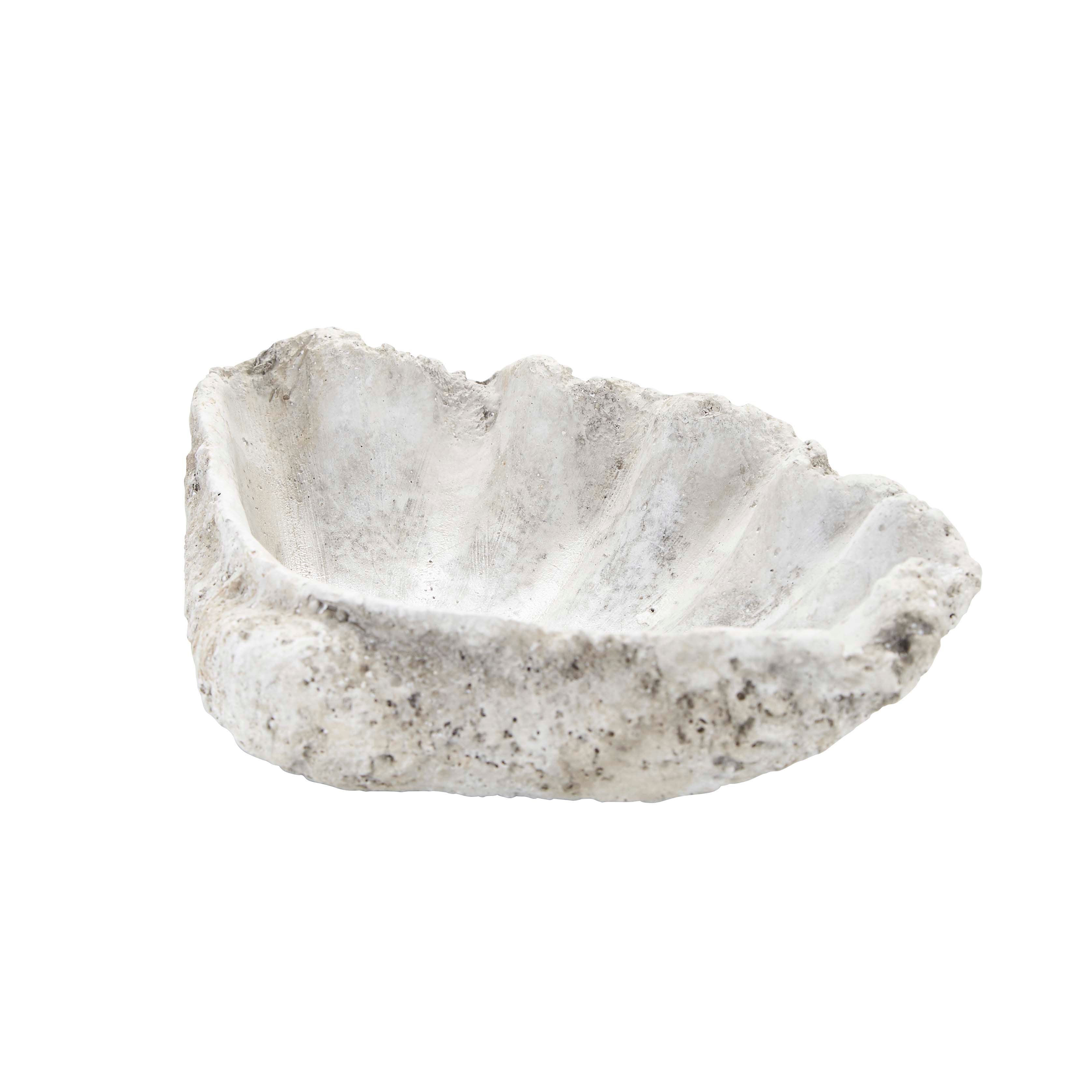Bahne – Shell cement fuglebad L23,5 cm