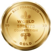 San Francisco World Spirits Competition SFWSC Gold Award 2022