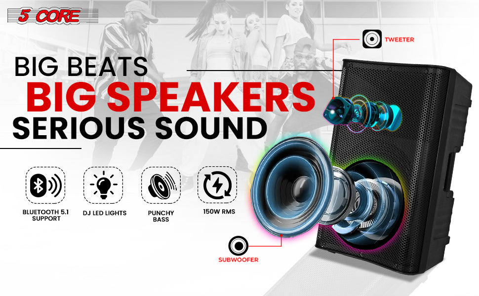 Active Powered PA Speaker