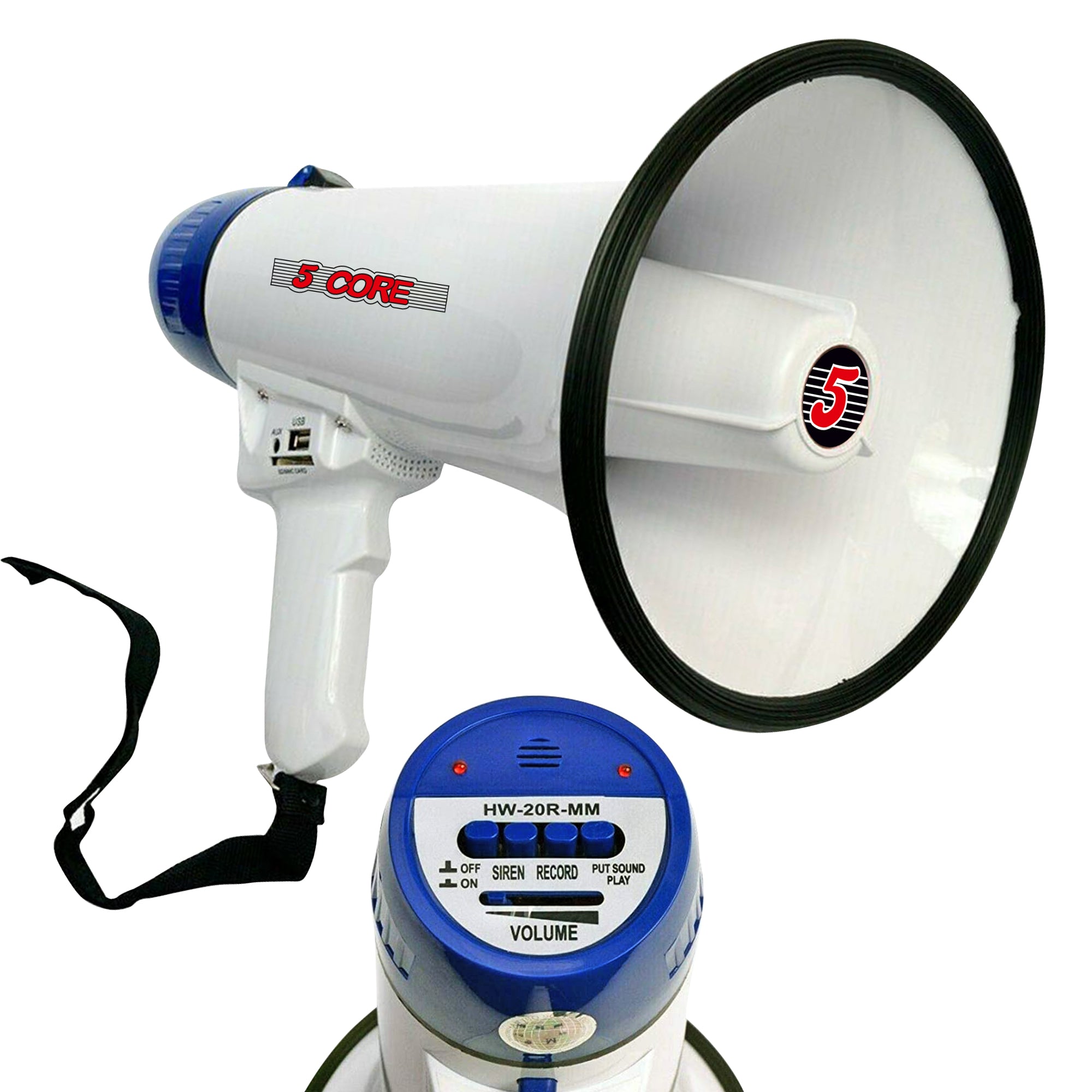 Modificateur de voix 15w portable micro casque FM usb/micro-sd radio ku-898  megaphone microphone