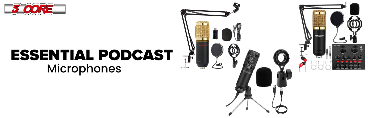 Essential Podcast Microphones