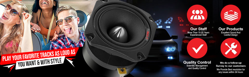 3.5 inch tweeter speakers