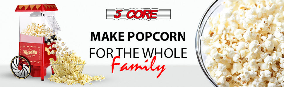  5 Core Popcorn Machine Popcorn Maker Machine used in