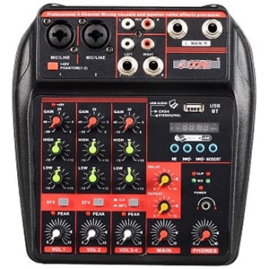 4 channel mixer