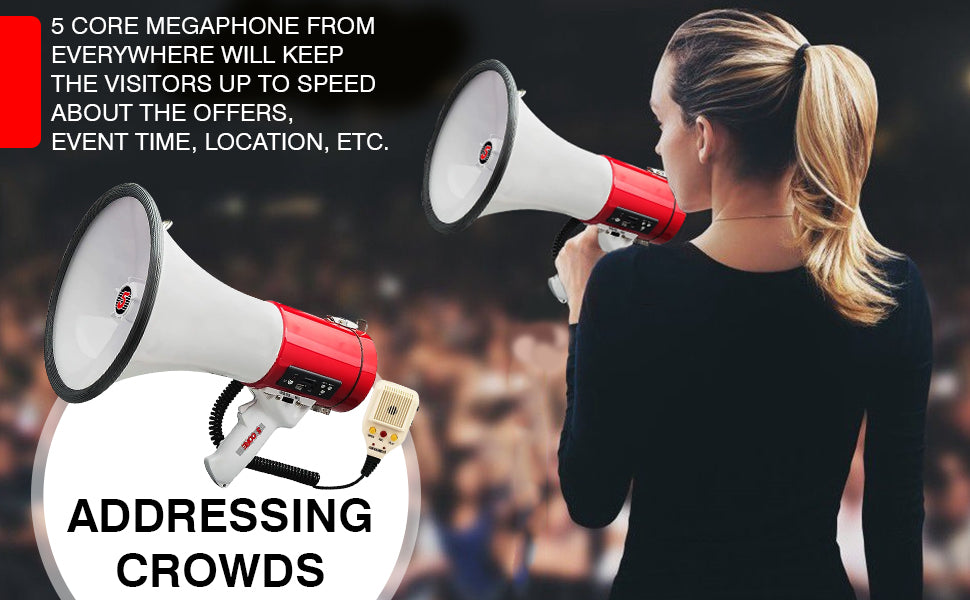 Bullhorn Professional Megaphone Buy Online at Best Price- 5 Core