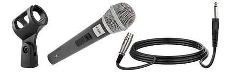 Dropship 5 CORE Karaoke Microphone Dynamic Vocal Handheld Mic Cardioid  Unidirectional Microfono W On And Off Switch Includes XLR Audio Cable Mic  Holder PM 817 CH to Sell Online at a Lower