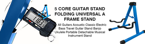 Portable and foldable guitar accessories