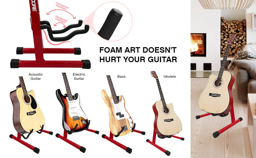 Folding A frame bass stand