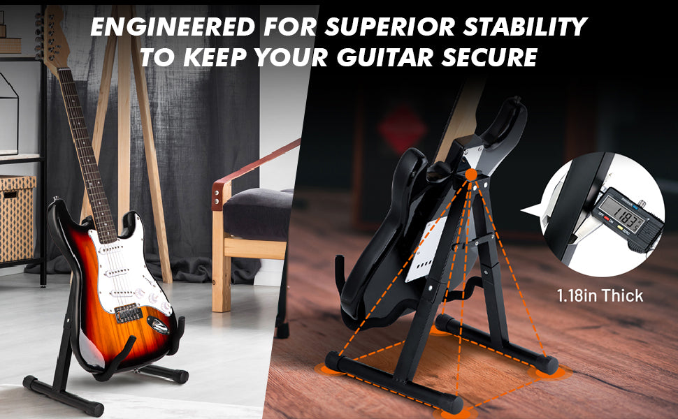 Adjustable folding acoustic holder