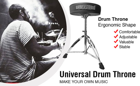 Drum throne for all