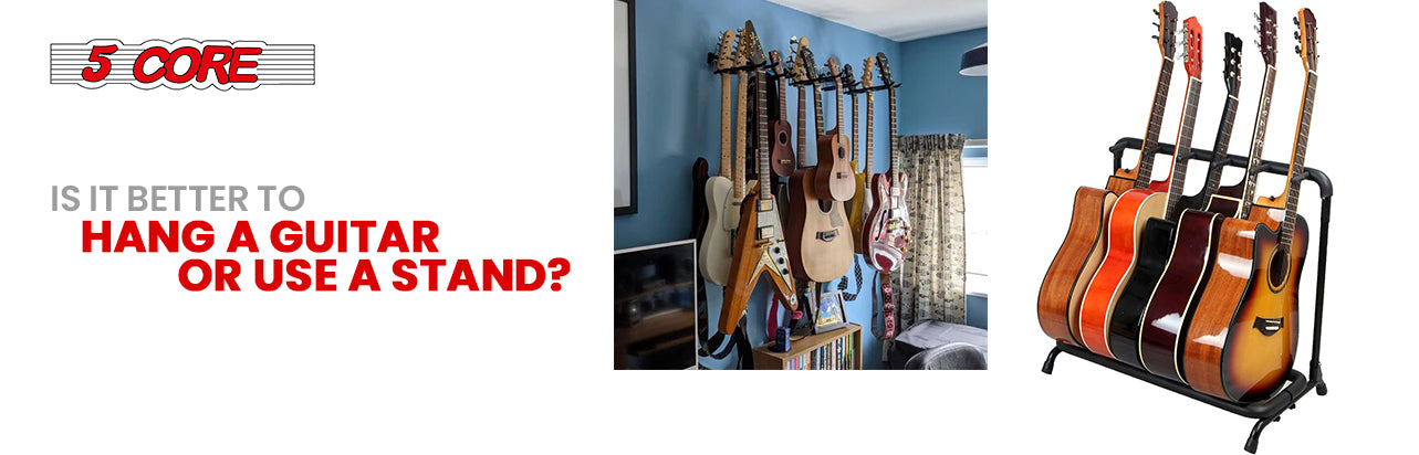 Is It Better to Hang a Guitar or Use a Stand?