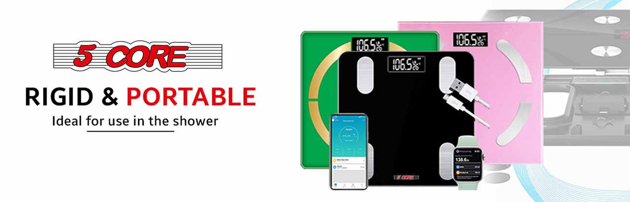 Digital Bathroom scale Buy at Best Price- 5 Core - 5 Core