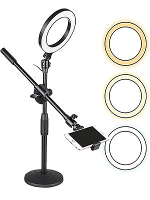 led ring light tripod stand, ring light, selfie ring light, ring light with stand