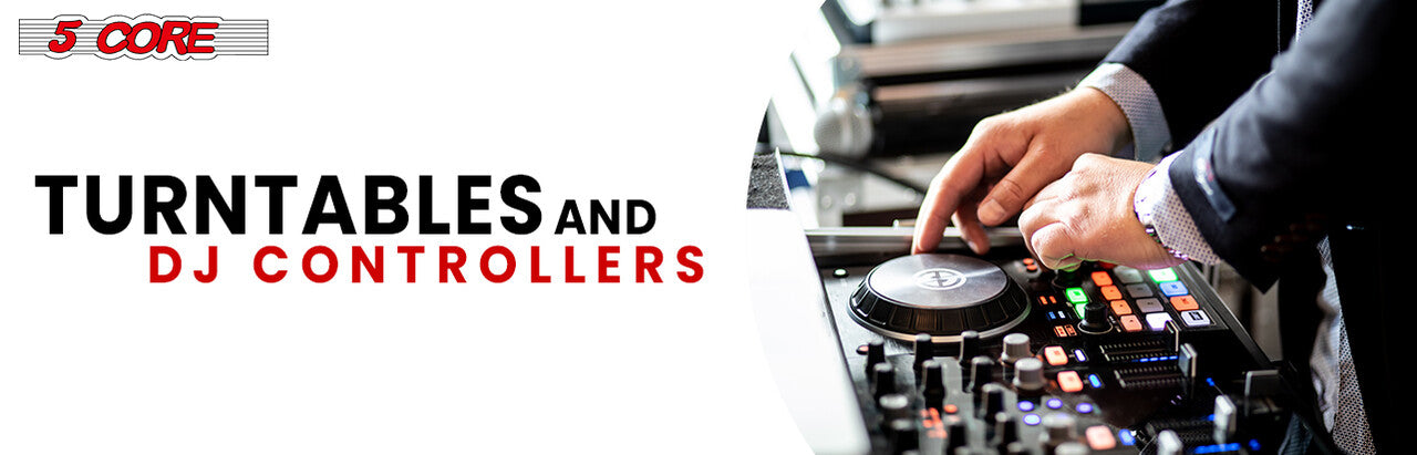 Turntables and DJ controllers