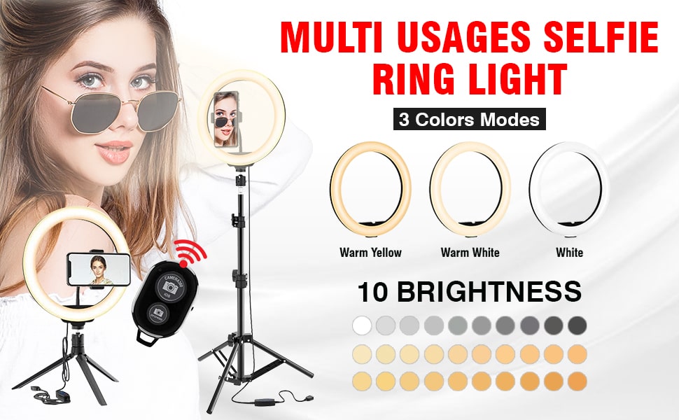 led ring light tripod stand, ring light, selfie ring light, ring light with stand