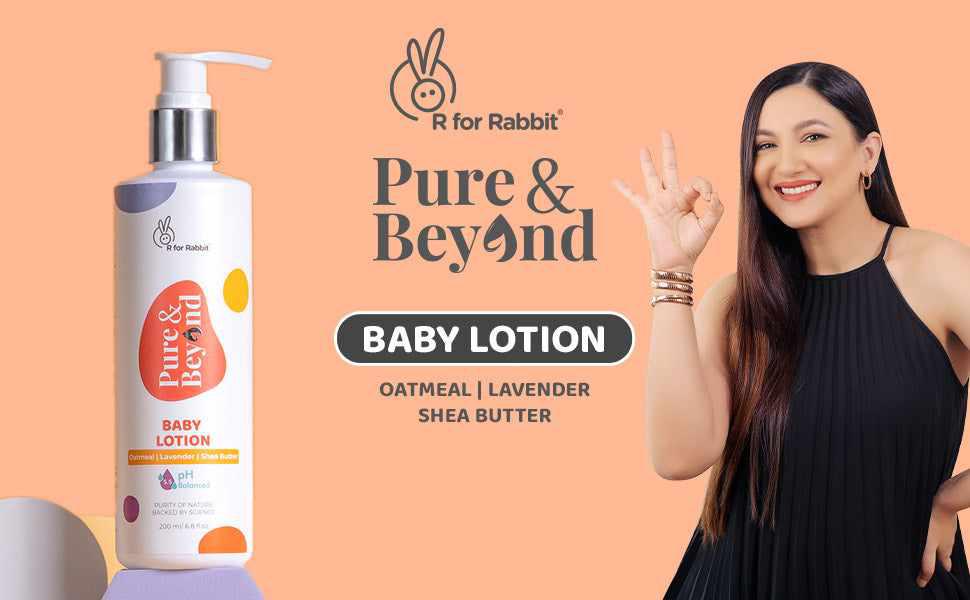 Pure & Beyond Baby Lotion Ph 5.5 Mild & Gentle, With Oatmeal & Shea bu