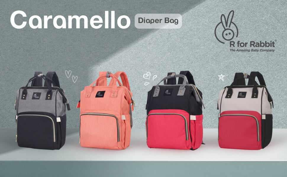 R For Rabbit Caramello Diaper Bags- The Smart And Fashionable Diaper Bag For Moms