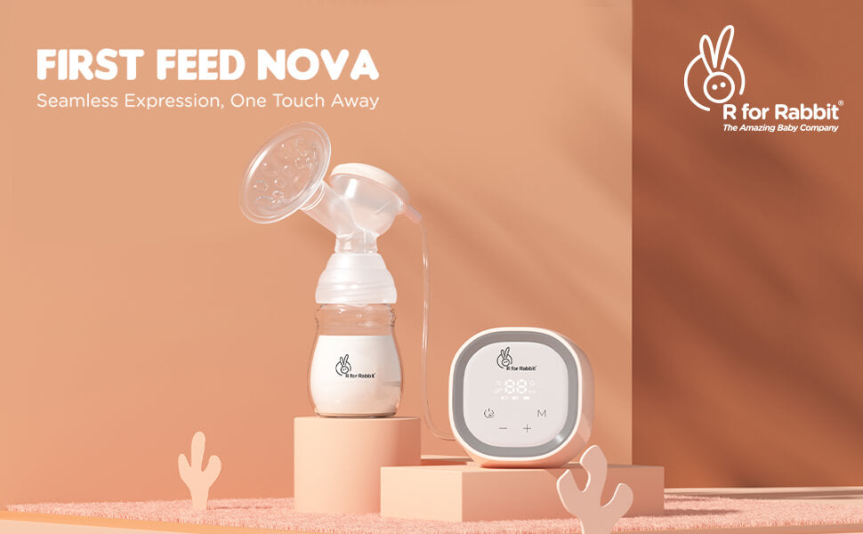 First Feed Nova Electric Breast Pump 9 Level Of Massage & Suction Mode