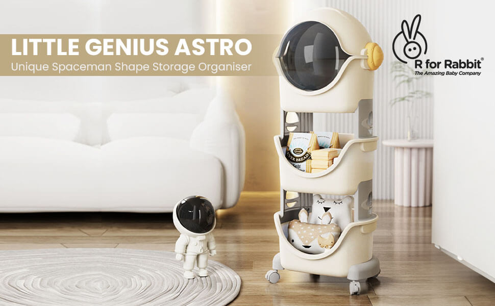 Little Genius Astro Kid’s Toys and Stationery Storage Organizer