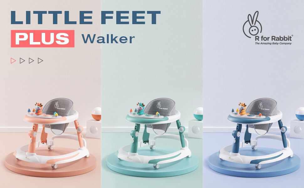 R for Rabbit’s Little Feet plus Walker kids walker