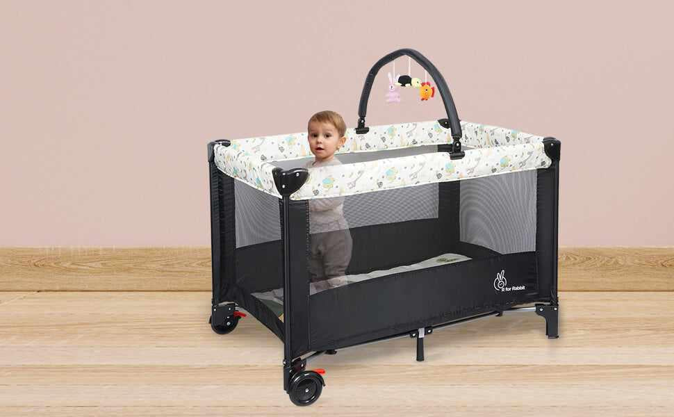 R for Rabbit Hide & Seek Elite Elite Baby Crib