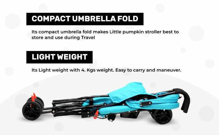 Little Pumpkin by R for Rabbit Brings Baby Buggy/Stroller for Little Ones