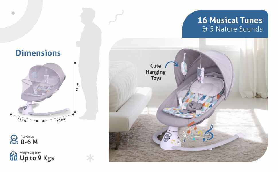 Cocoon The Smart Auto Baby Swing