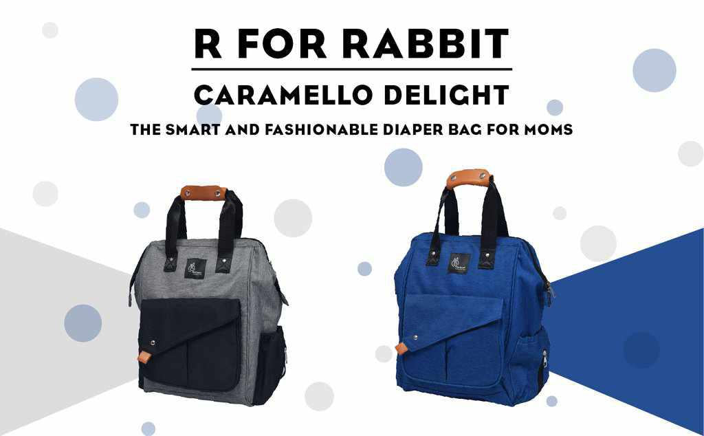 R for Rabbit Caramello Delight Diaper Bags-Smart and Fashionable Diaper Bag for Moms