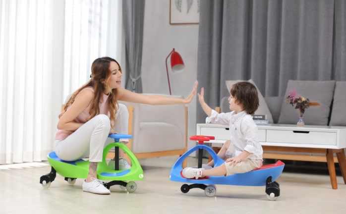 R for Rabbit Iya Iya Smooth & Strong Swing Car Baby Magic/Twister Car for Kids