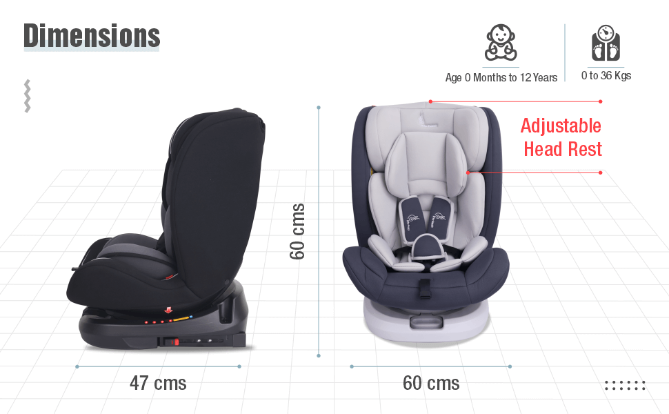 R for Rabbit Jack N Jill Grand ISOFIX Car Seat best baby car seats