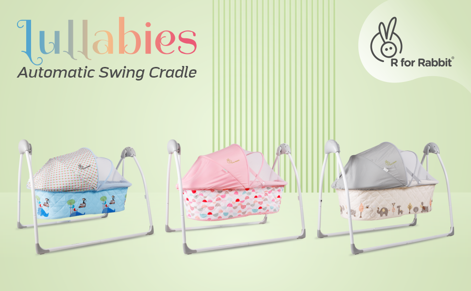 R for Rabbit Lullabies - The Auto Swing Baby Cradle