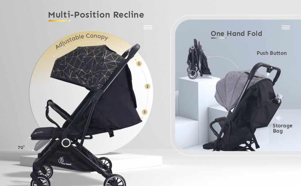 R For Rabbit Pocket Air Baby Stroller