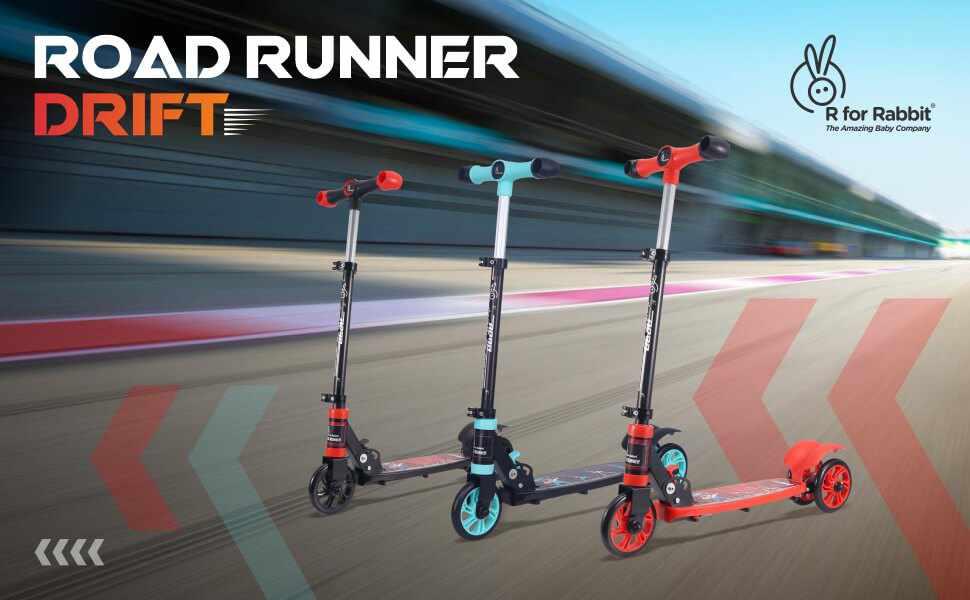 R for Rabbit Road Runner Drift Scooter For Kids
