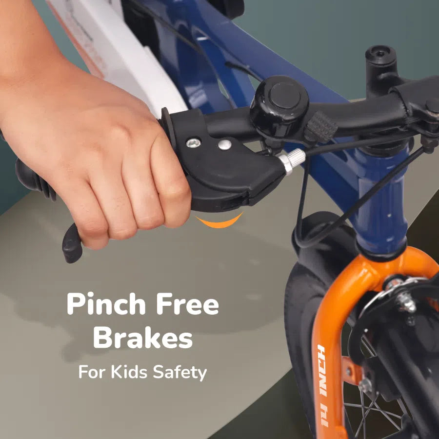 Tiny Toes Ryder Bicycle For Kids 14 Inch  90% Plug N Play Installation